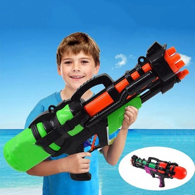 Robuste 59cm große Wasserpistole Pump Action Super Soaker Sprüher Outdoor Spielzeug