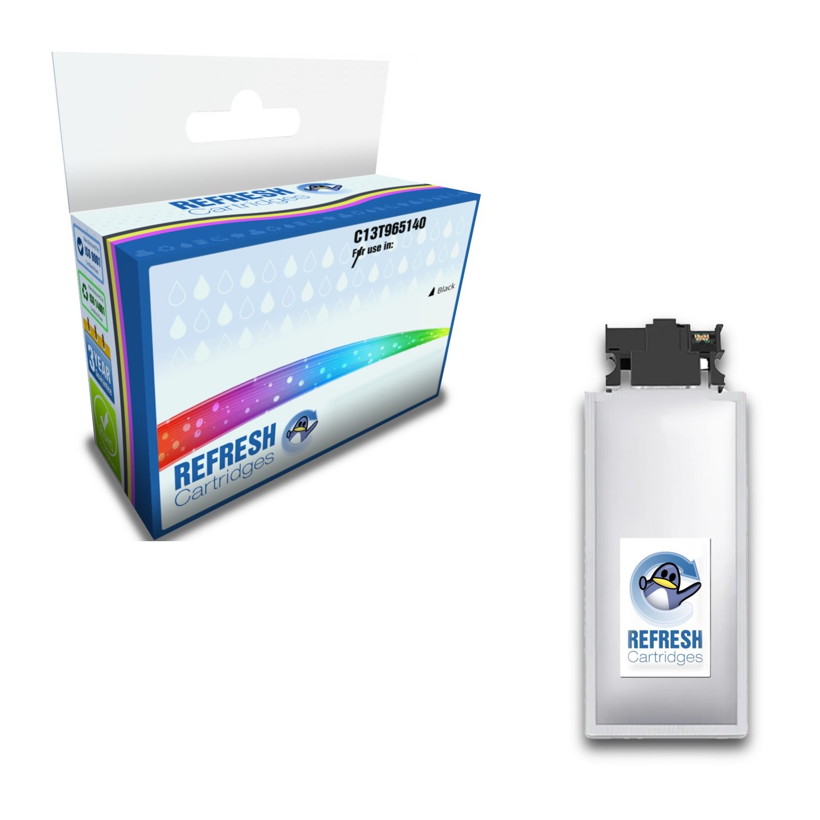 Refresh Cartridges Black C13T965140 Ink Compatible With Epson Printers