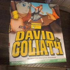 NEW/SEALED  DAVID & GOLIATH! animated interactive storybook windows macintosh