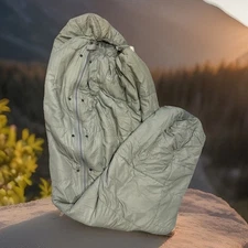 US Military Intermediate Cold Weather Modular Sleeping Bag USGI. Foliage Green