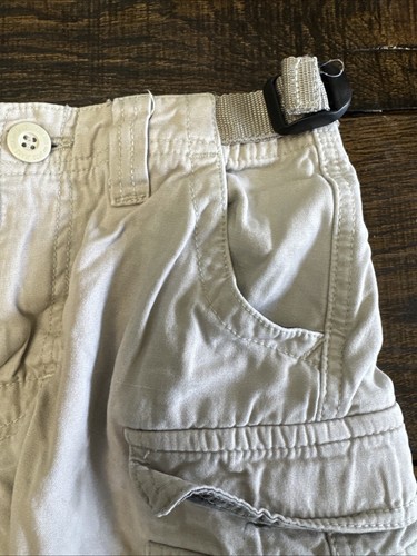 Vintage 90s JNCO Jeans Extremes Army Twill Khaki Cargo Zip Off Youth 8 Pants - Picture 10 of 24