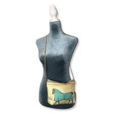 Hermes Couvertures et Tenues du Jour Pastel Vintage Scarf Crossbody Bag