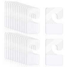 300Pcs Sticky Hang Tabs, Ymapinc Self Adhesive J-Hook Hanging Tabs Plastic Ha...
