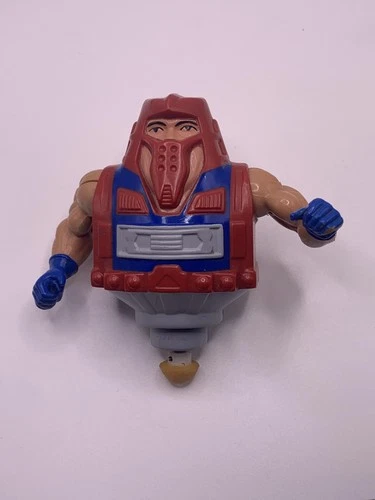 Vintage 1986 MOTU Rotar Action Figure Mattel Malaysia He-Man Spinning Top Toy
