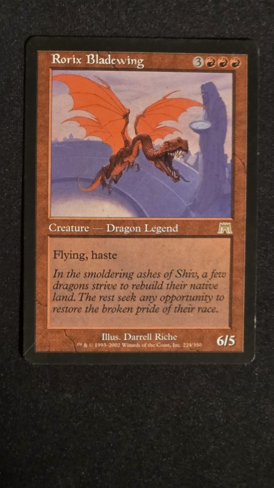 Rorix Bladewing Onslaught Regular NM