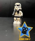 LEGO Star Wars Sandtrooper Squad Leader Minifigure sw1131 (w/ Bonus Piece!!!)