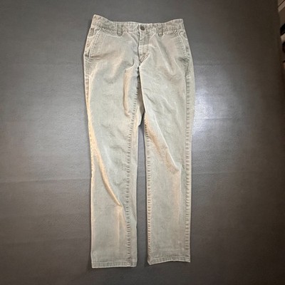 Bonobos Pants Mens 31x32 Gray Cotton Chino Slim Fit Casual City Stretch