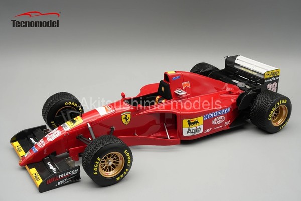 Tecnomodel TM18-388B 1:18 Ferrari 412T2 1995 Monaco GP Fahrer Gerhard Berger-image