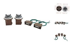 2PCS Tail Light Brake Signal Lamp Socket and Pigtail Connector YF1Z13411CA