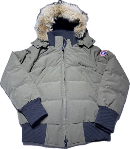 Canada Goose Donna Savona Bomber 7900L Verde Militare Piumino Giacca Cappotto S