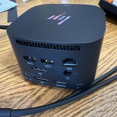 HP Thunderbolt Dock 280W G4 Docking Station - 4J0G4AA#ABA
