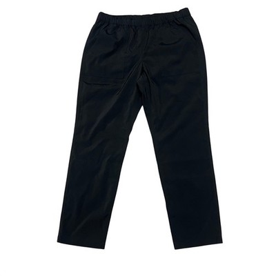 Eddie Bauer Womens Black Ripstop Pull On Pants Hiking Travel Size M 21561121