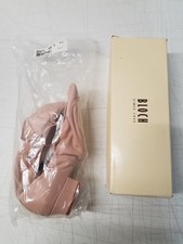 Bloch Dance Ballet Teaching Shoes Sz 8.5 Pink Leather SO427L Paris Low Heel 3765