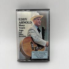 Eddy Arnold Many Tears Ago and Other Favorites Music Audio Cassette Tape