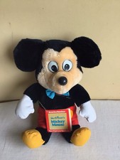 Vintage Knickerbocker Walt Disney Mickey Mouse Plush Dstuffed Animal Toy