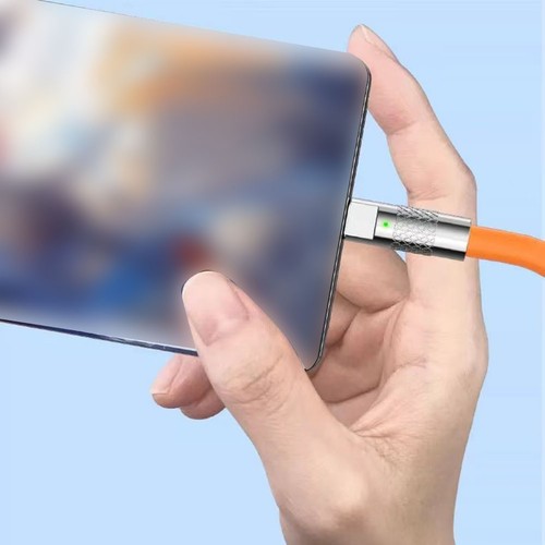Cable longue dur��e 120 W silicone type C vers USB charge rapide pour Xiaomi Hu - Photo 5 sur 17