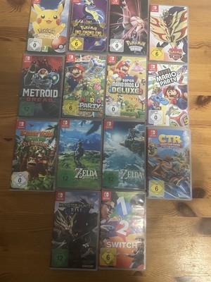Nintendo Switch Spielesammlung - Auswahl - Neuwertig - OVP - Versandkostenfrei