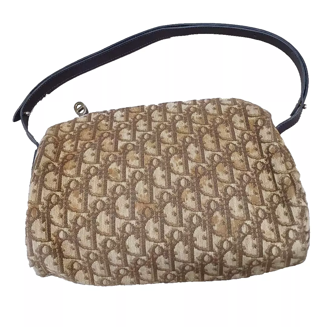 Sac fourre tout bandoulière Christian Dior trotter bag vintage du Japon