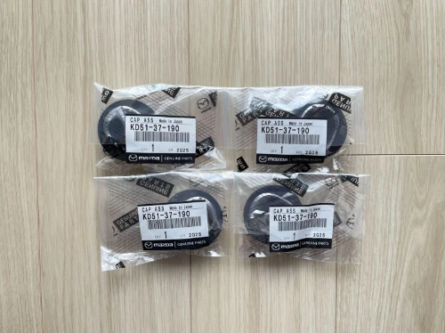 Genuine Mazda OEM Center Wheel Cap 4 PIZ Set KD51-37-190 Foto 2 de 4