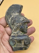 ancient roman bronze military mount in the form of a gladiator rare