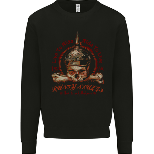 Moto Evolution, Funny Bike, Chopper Rider Evolution Sweat à