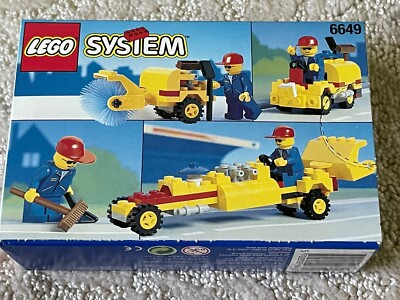LEGO 6649 Street Sweeper Brand NEW From 1995 - Excellent Condition