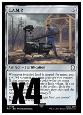 MTG | C.A.M.P. (x4 Playset) | (NM) Universes Beyond: Fallout