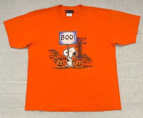 XL Snoopy Boo Tee T-Shirt HALLOWEEN | eBay