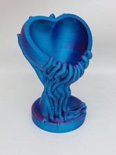 Vaso pianta  porta fiori moderno Mani Cuore Radici  stampato in 3D Arredo Casa