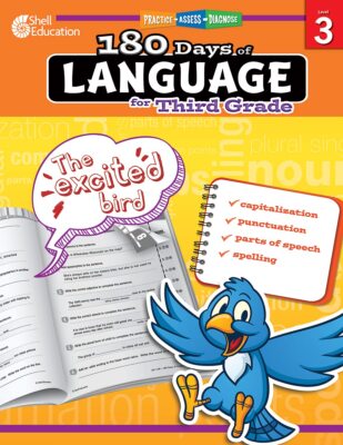 180 Days of Language for Third Grade: Practice, Assess, Diagnose (180 Days of Pr