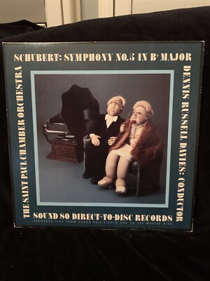 SOUND 80 - SCHUBERT Symphony #5 - DAVIES, St. Paul - #'D DIRECT TO DISC ST LP.