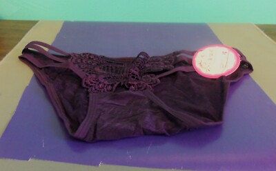 1 Pair String Bikini Panties Women's Size sm/med (New with Tags)(J)