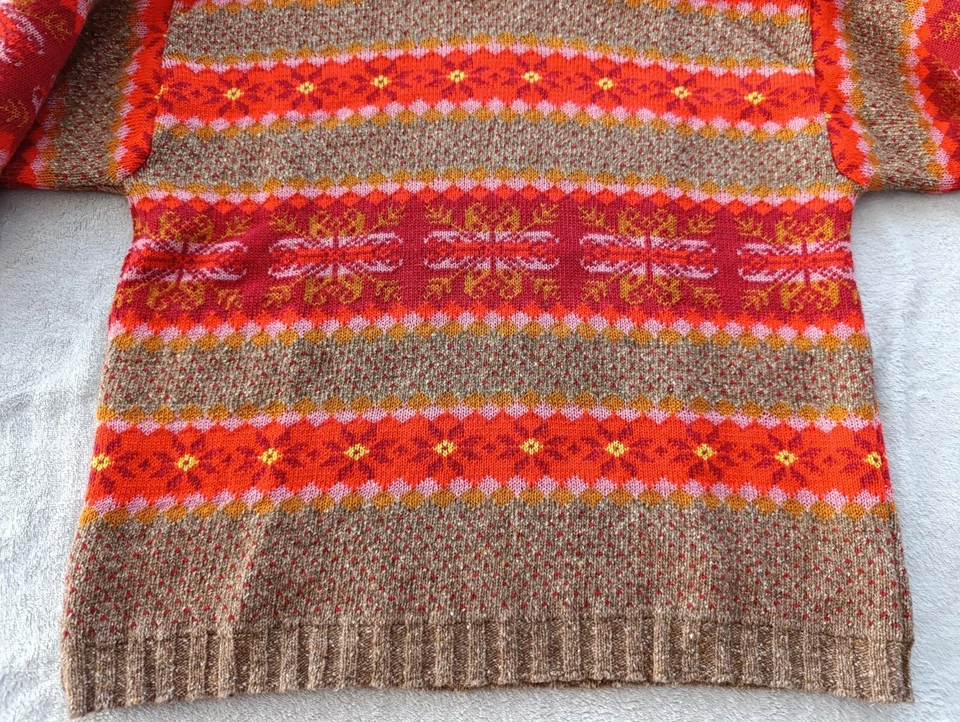 Suéter Oilily Niños Niñas Multicolor Lana Seda Cuello Tortuga Talla 128 (8 Años) Foto 2 de 4