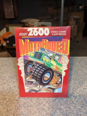 Atari 2600 Motorodeo 1990 New in Box NOS NIB 