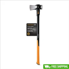 8 Lb Splitting Maul 36" Shock-Absorbing Comfort Grip Handle Wood Splitter Maul