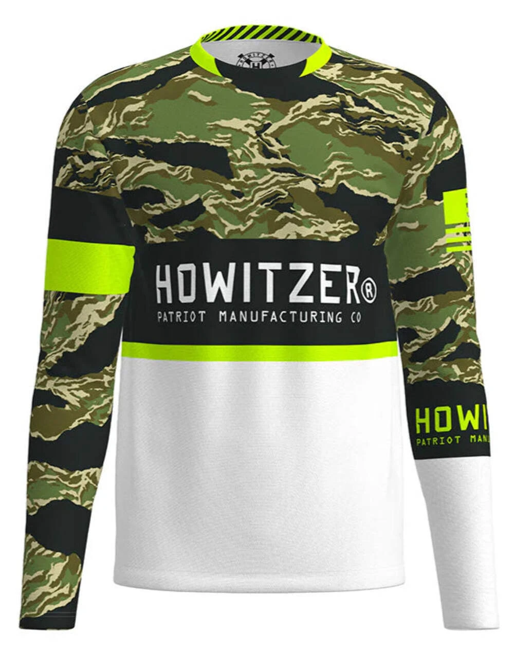 Howitzer Men's Long Sleeve Performance Shirt Infantry Sun Jersey
