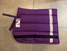 EQUI THEME PURPLE BLACK & GREY FULL SIZE GENERAL PURPOSE SADDLECLOTH BRAND NEW