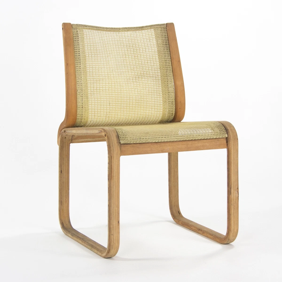 Prototype Richard Schultz Wooden Outdoor Collection Dining Chair c
