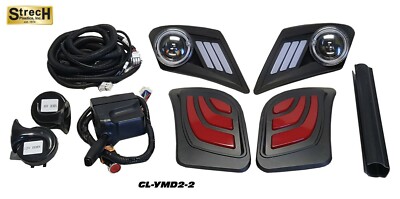 Yamaha Drive2 Golf Cart 2017-Up LED Deluxe LED Light Kit