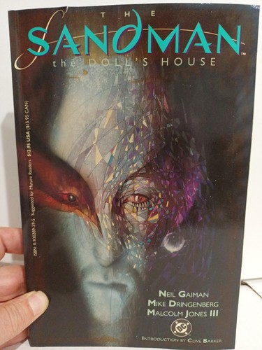 The Sandman The Doll's House Signed by Neil Gaiman Dave McKean Mike Dringenberg - Picture 2 of 12