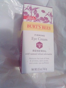 burt's bees renewal firming eye cream