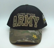US Army 250th Anniversary 1775-2025 Licensed Embroidered Mesh Back Ball Cap.