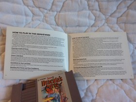 NINTENDO NES CASTLEVANIA III DRACULA'S CURSE VIDEOGIOCO SCATOLA INSERTO MANUALE 1990