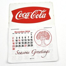 Coca Cola Coke USA Calendrier 2015 - Logo Fishtail Rouge