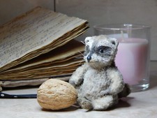 Crochet toys Hand made Miniature raccoon Soft toys