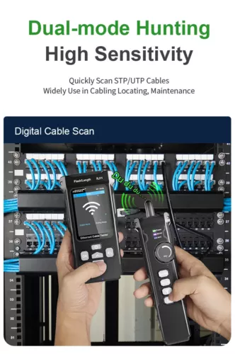Network Cable Tester 、PING test/IP scan/network port speed Cable Tracker tool - Picture 12 of 24