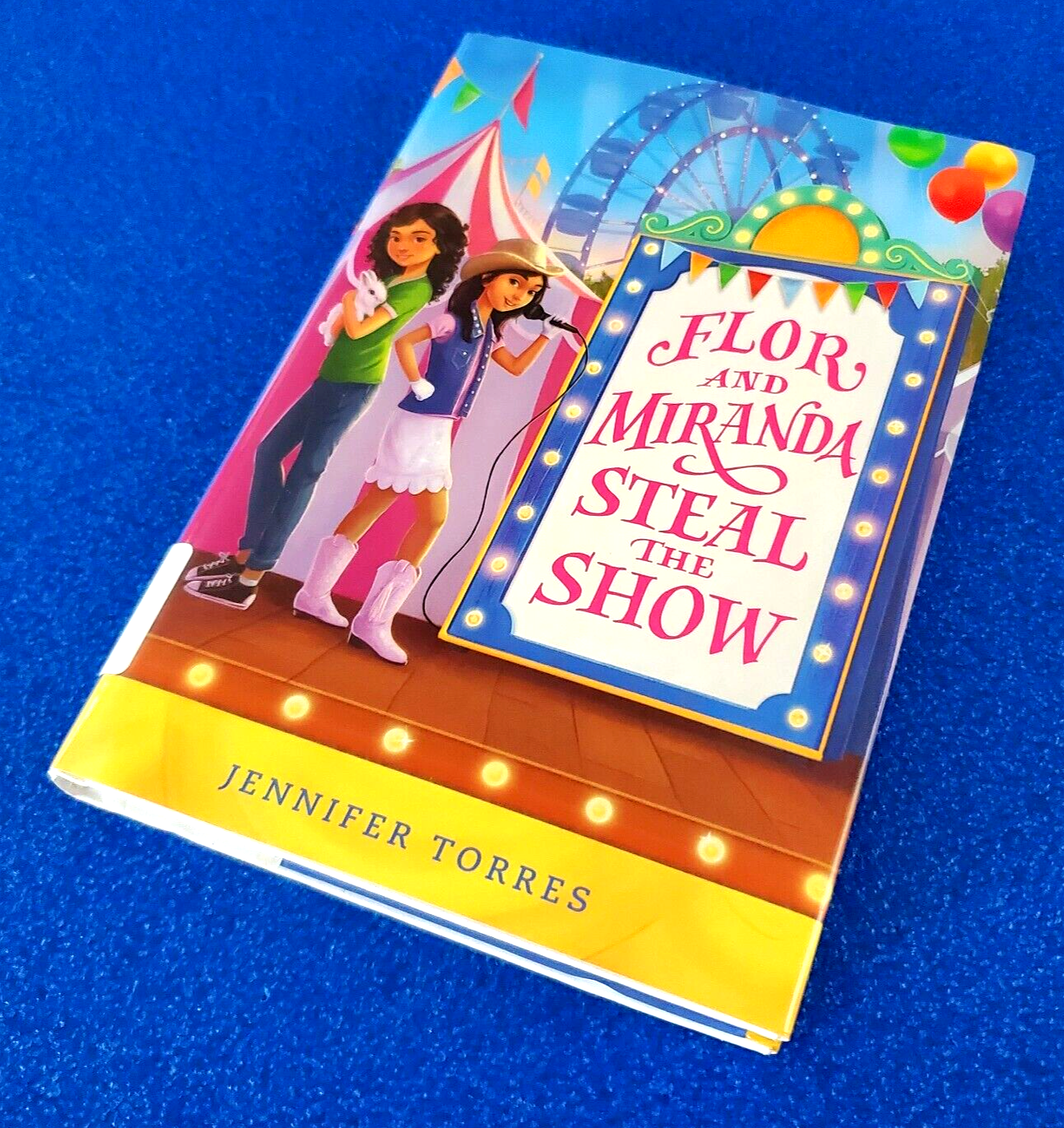 FLOR AND MIRANDA STEAL THE SHOW HARDCOVER PERFORMING ART FRIENDSHIP STORY