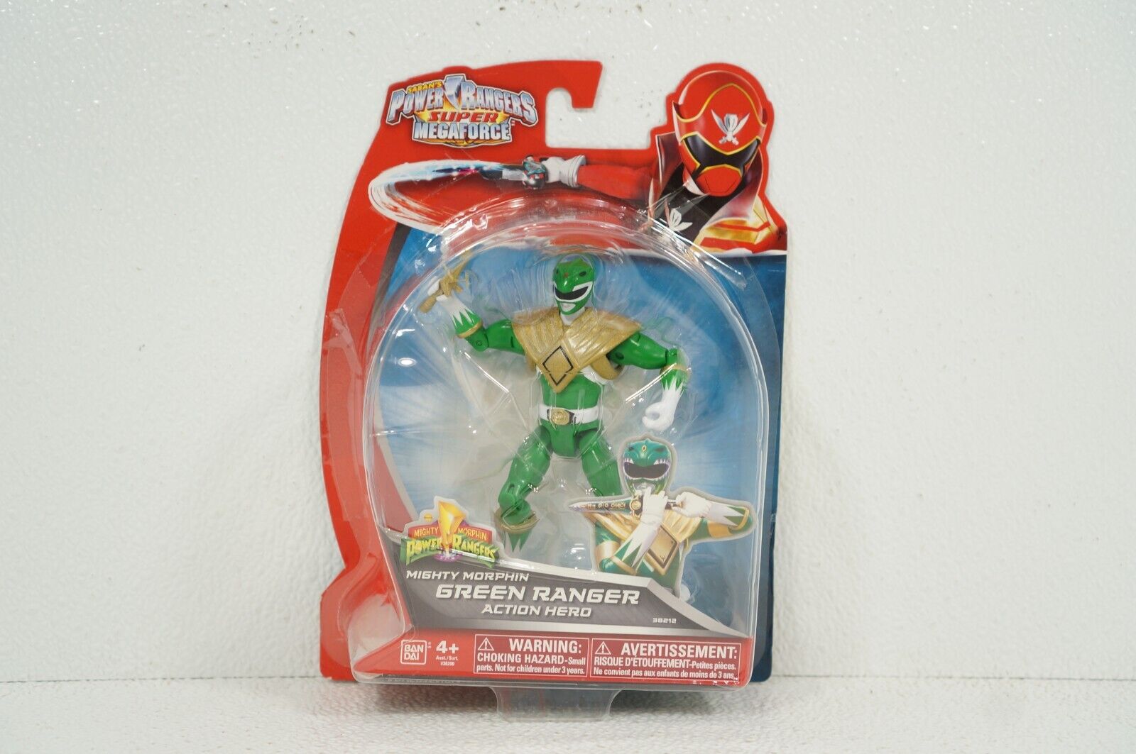 Power Rangers Mega Force Mighty Morphin Green Ranger Bandai 2014