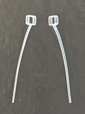 2 New Oticon Intent Hearing Aid Ear Grips. Fits Size 100dB Speakers / Receivers.