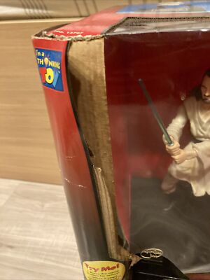 Star Wars Episode 1 Interactive Talking Bank Qui-Gon Jinn ThinkWay
